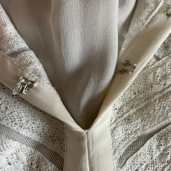 Twelfth Street by Cynthia Vincent Silk Embroidered Blouse - Picture 5 of 8